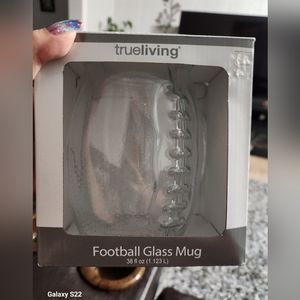 Football Glass Mug
